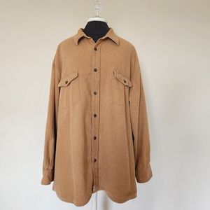 Vintage St. John's Bay Cotton Double Pocket Button Down Flannel XXL